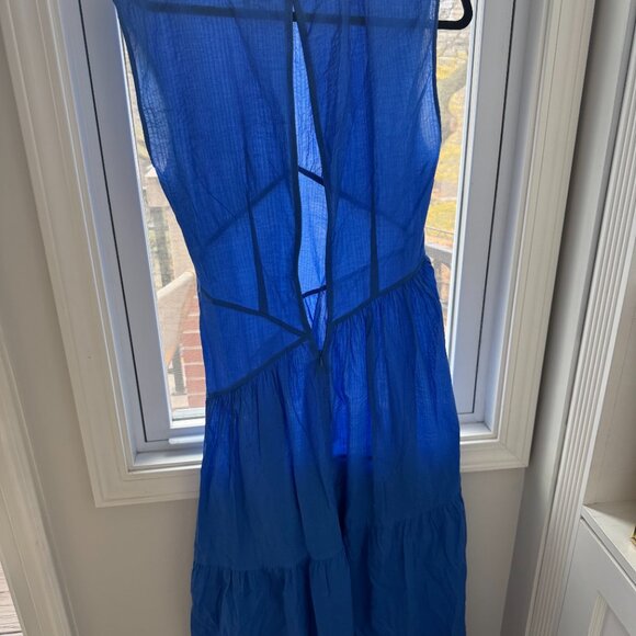 FRAME Gathered Seam Dress - Picture 4 of 4